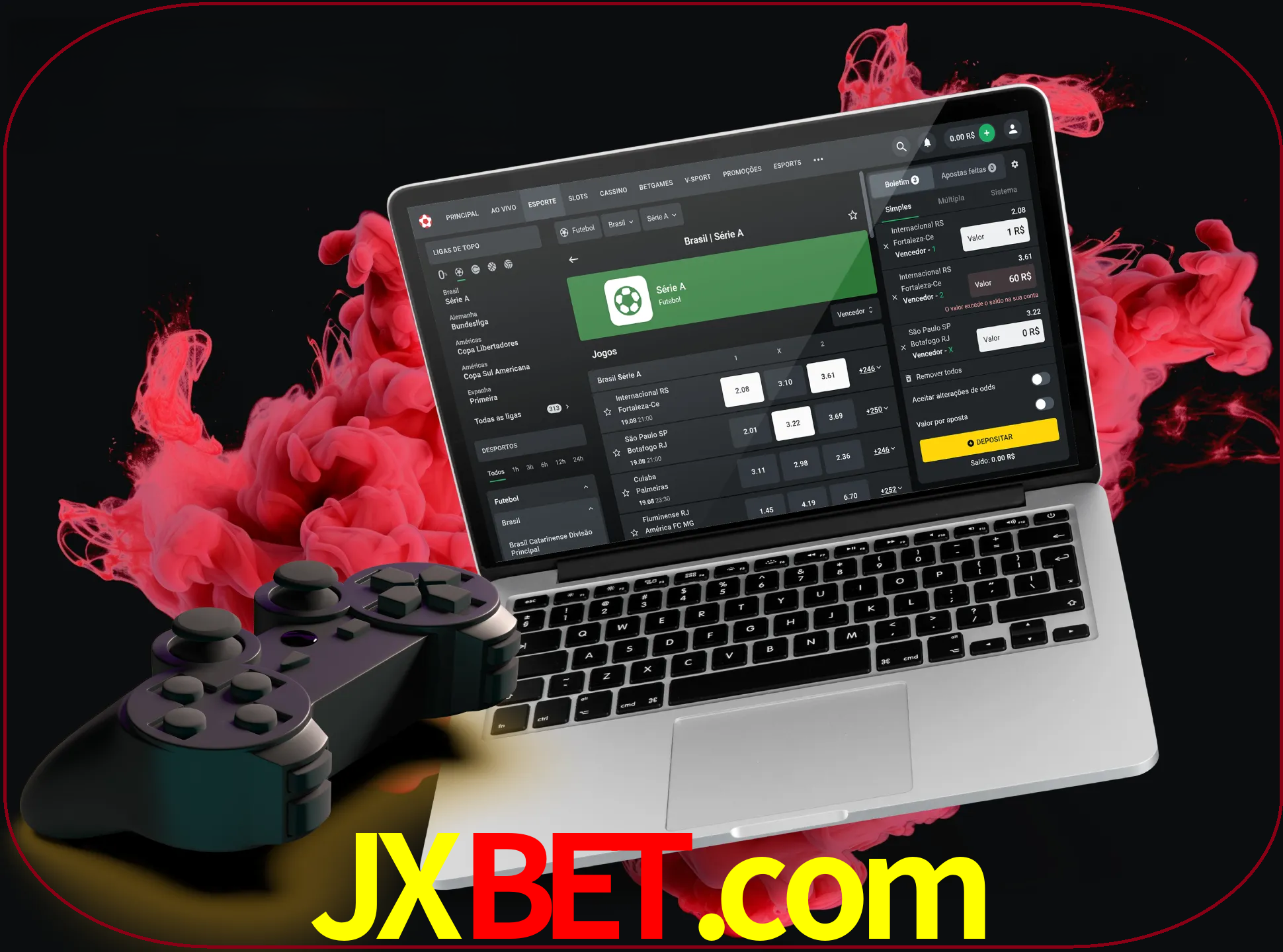 Visite a secção especial de jogos de vídeo em jxbet para descobrir em que jogos pode apostar e ganhar muito dinheiro.